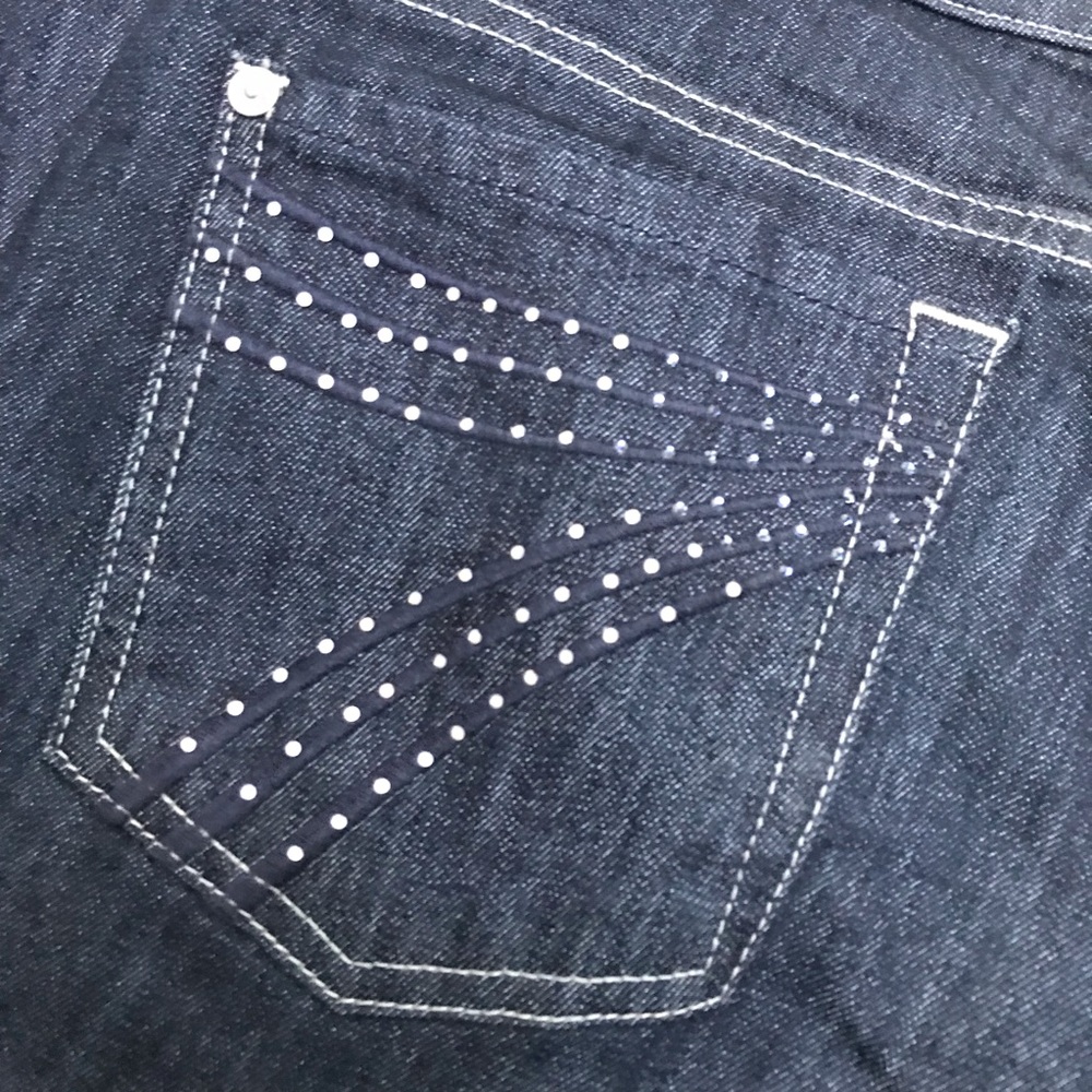 Dark Blue Denim Jeans - Picture 5 of 5